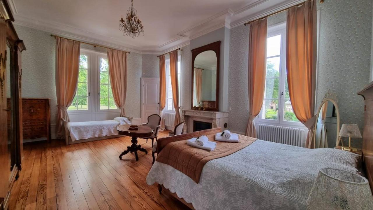 Chateau Belle Epoque - Chambres D'Hotes & Gites Linxe Exteriör bild