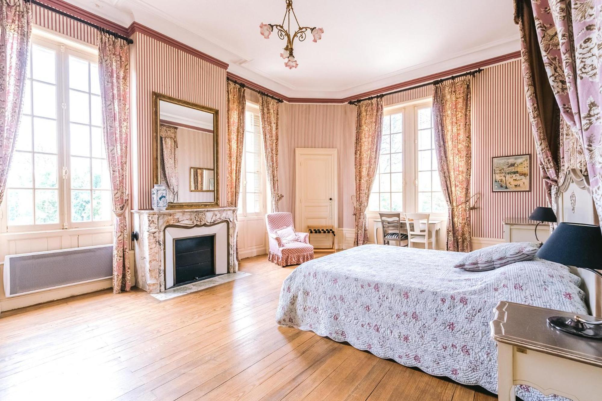 Chateau Belle Epoque - Chambres D'Hotes & Gites Linxe Rum bild